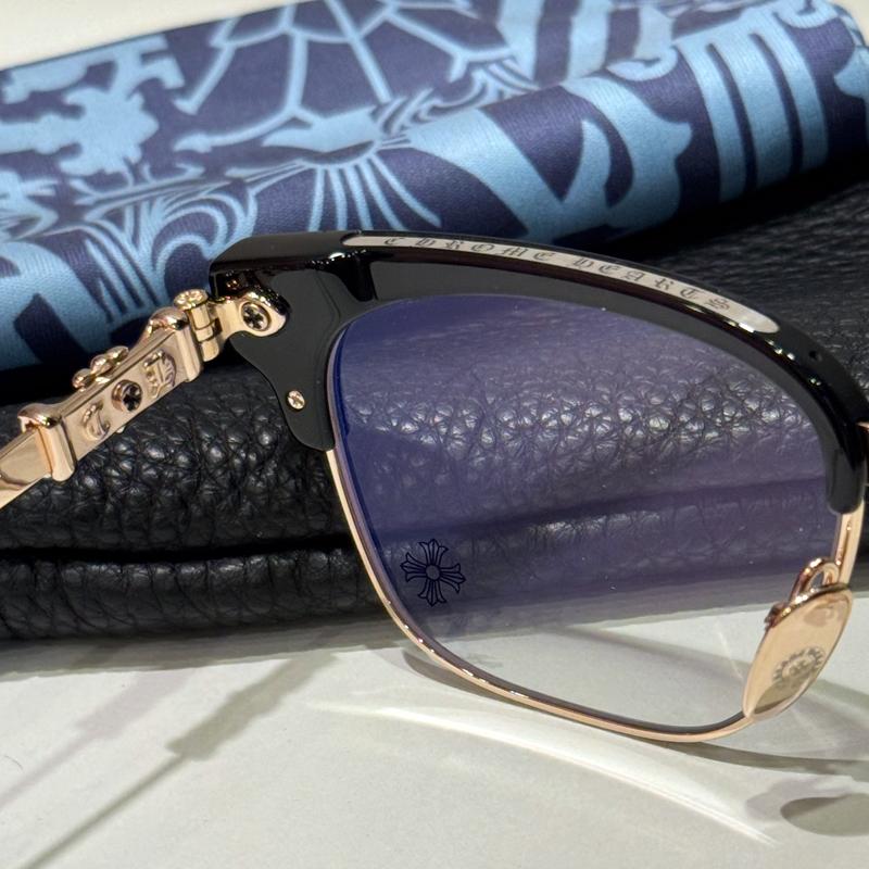Chrome Hearts Black Gold Plate Bonennoisure 1 Eyeglasses