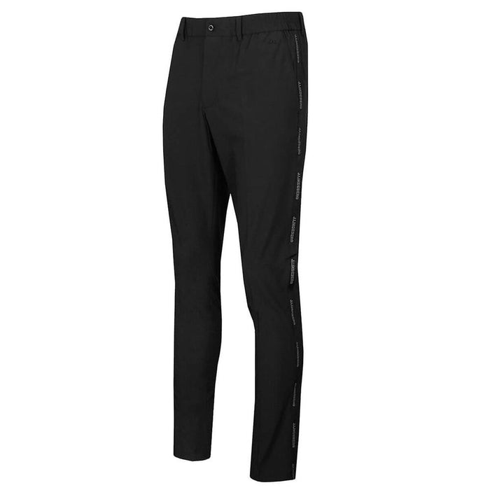 J LINDEBERG Stuart Stripe Golf Pants Black Men's Classic Trousers