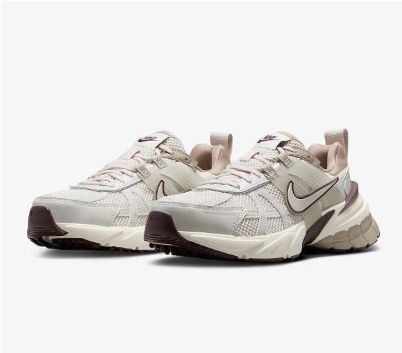 Nike V2K Run Light Orewood Brown Low-Top Sneakers FD0736 103