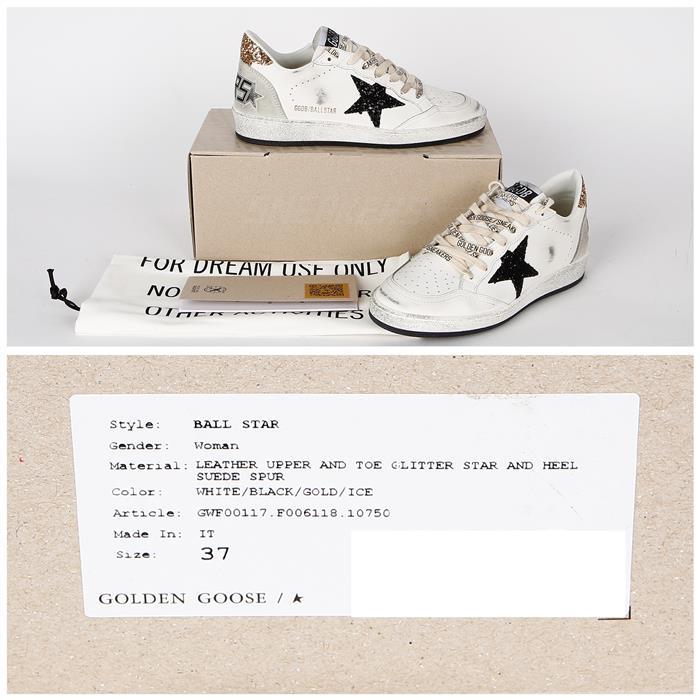 GOLDEN GOOSE Ball Star Low-Top Sneakers GWF00117 F006118 10750