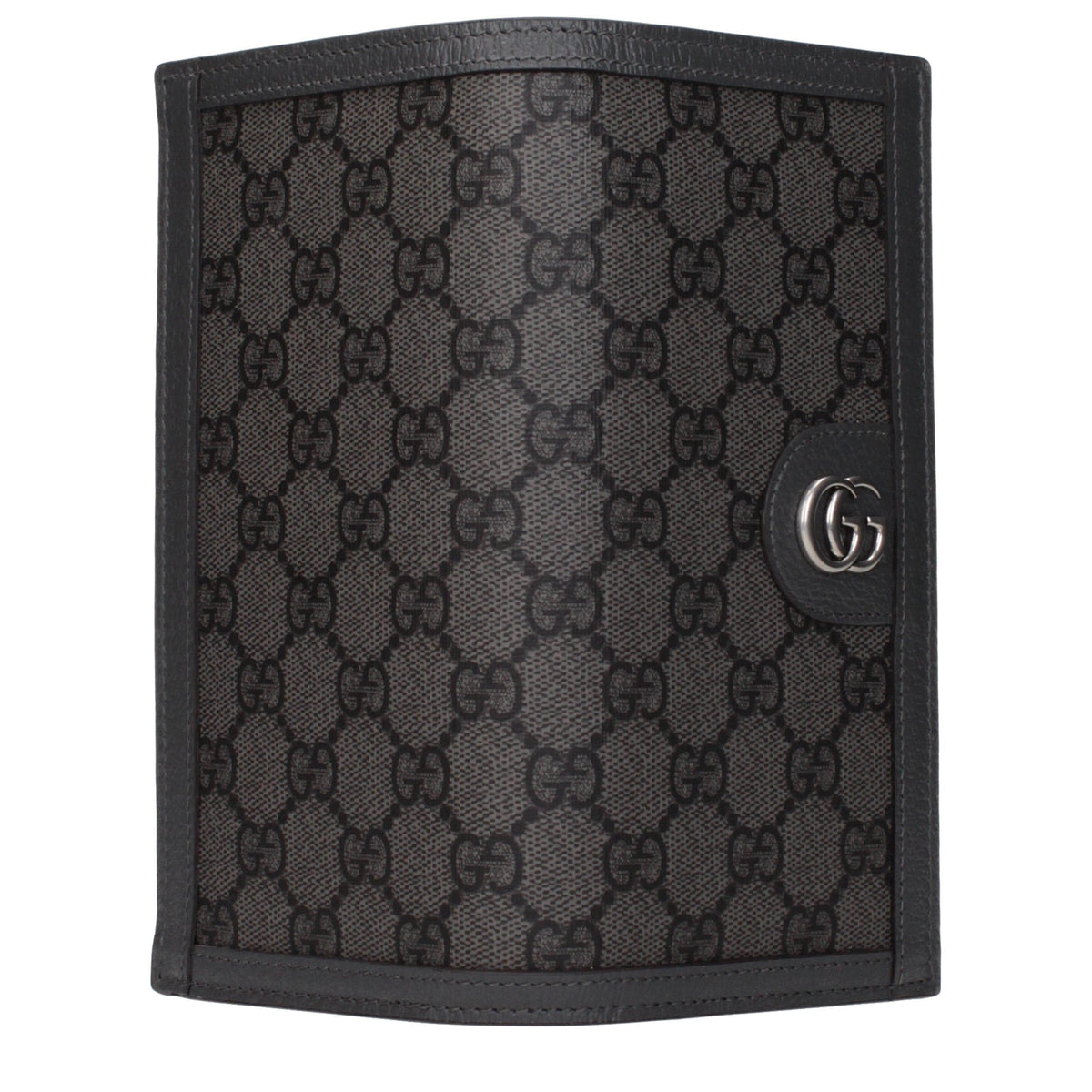 GUCCI Brown Leather Long Bifold Wallet for Men