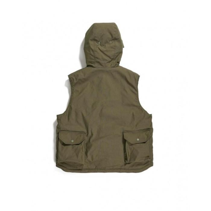 Engineered Garments Ventile Cotton Twill Field Vest 25F1C004 RV105 TD001