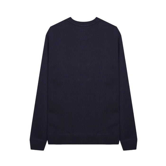 A.P.C. Dark Navy Velvet VPC Logo Crewneck Sweatshirt
