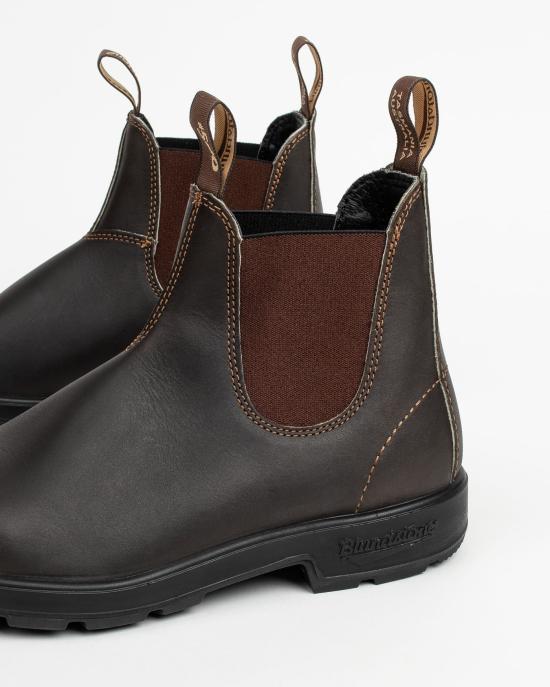 Blundstone Leather Chelsea Boots for Women 500STOUTBROWN STOUT BROWN DOM