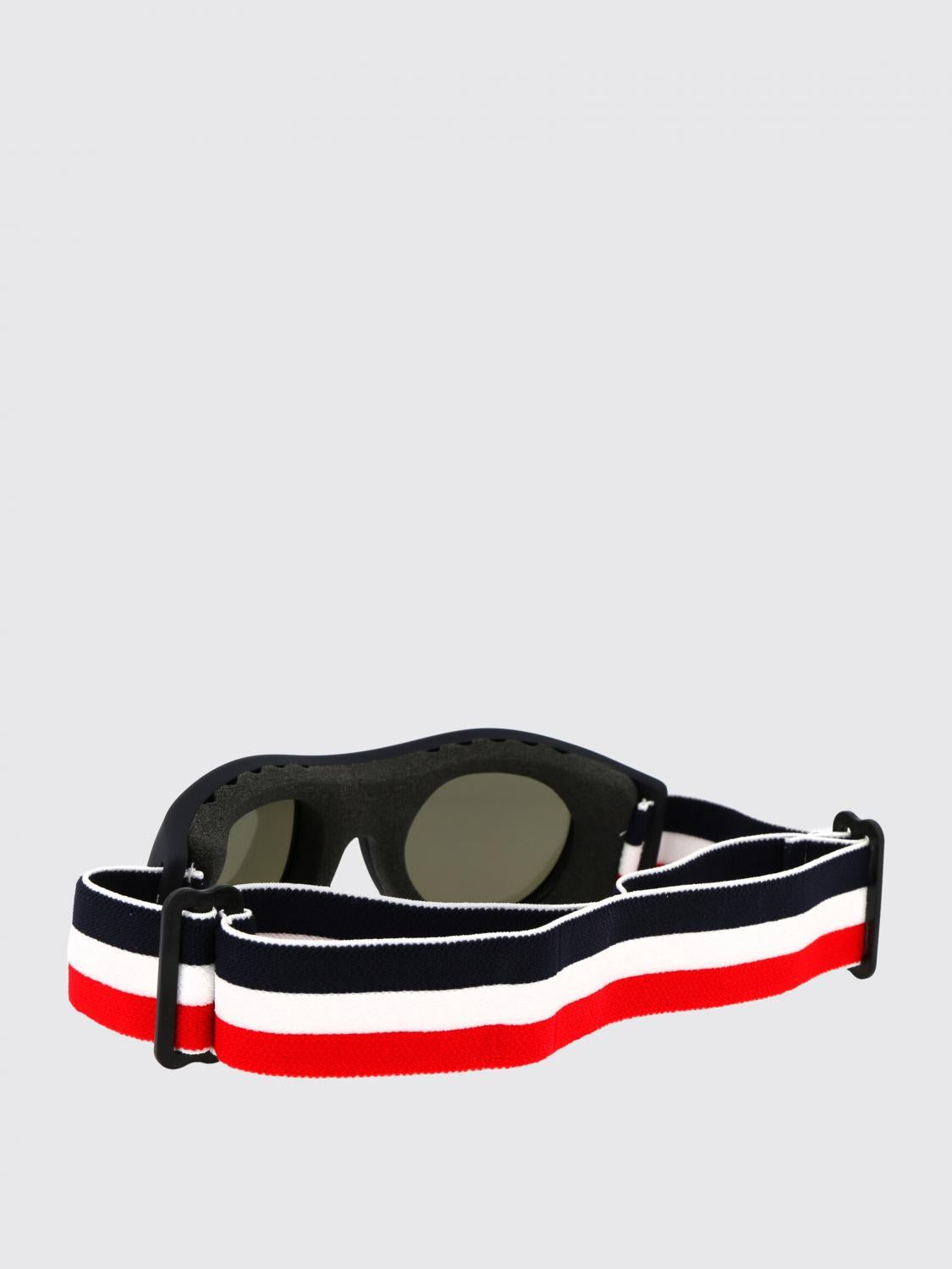 Moncler Gray Polarized Rectangle Sunglasses