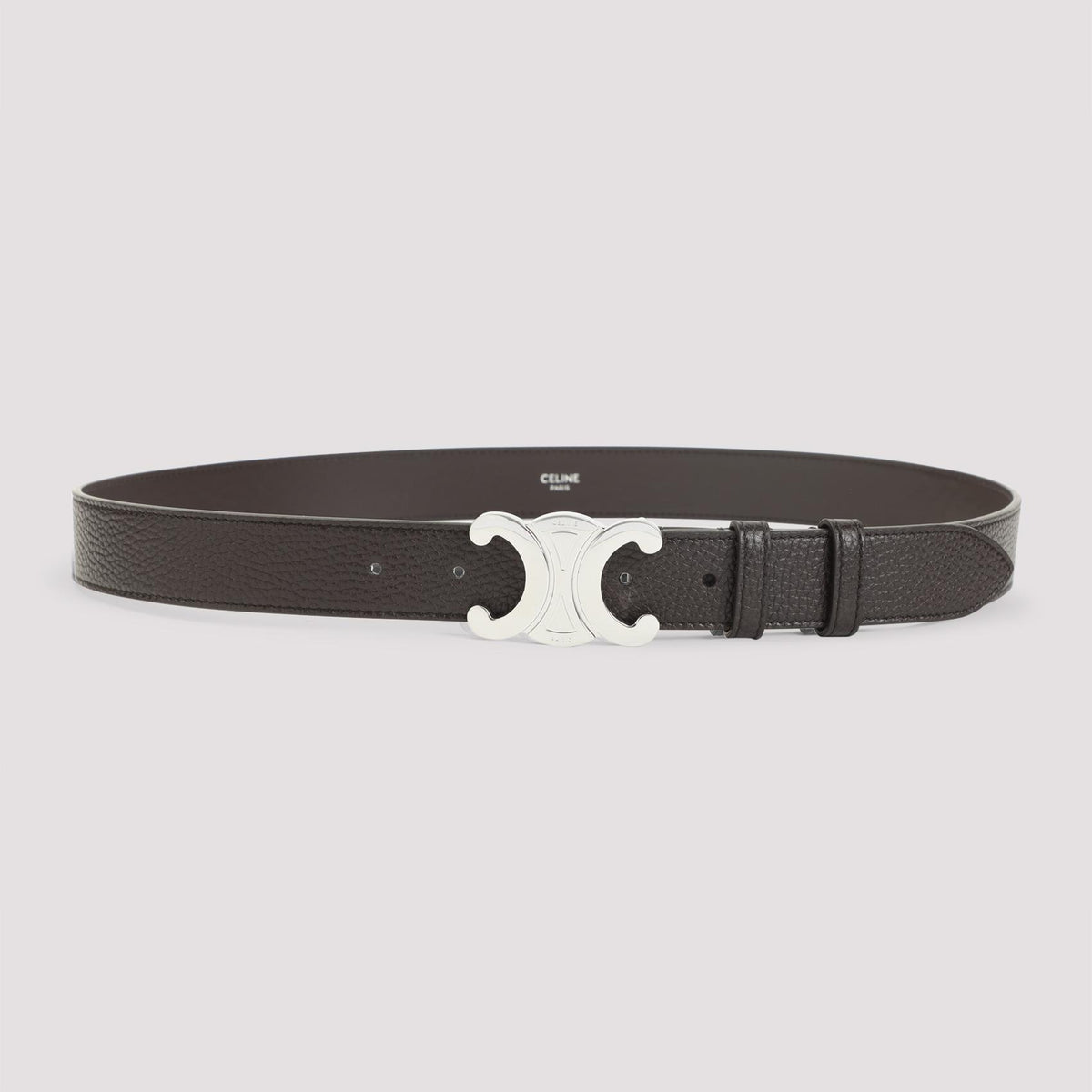 CELINE Leather Belt Black Men’s Accessory