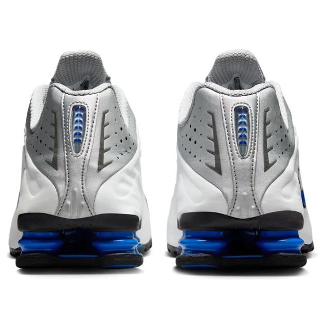 Nike Shox R4 White Blue Low-Top Sneakers Men’s