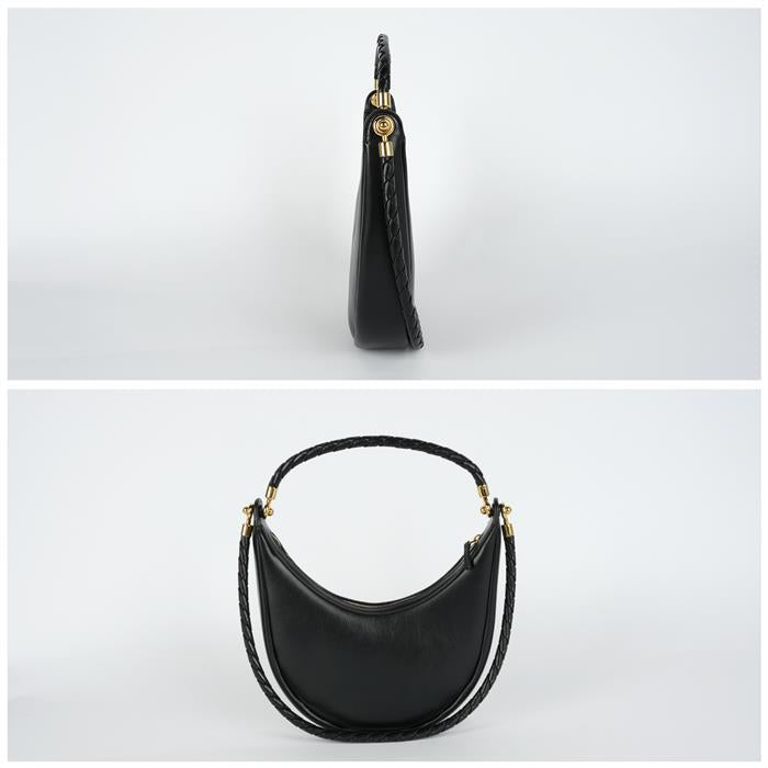 Bottega Veneta Hula Hoop Leather Shoulder Bag 794902 V3IW1 1019