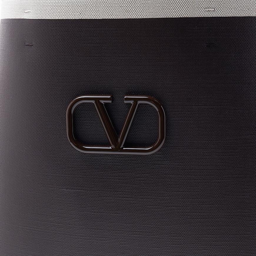VALENTINO Garavani VLogo Signature Leather Tote Bag Black