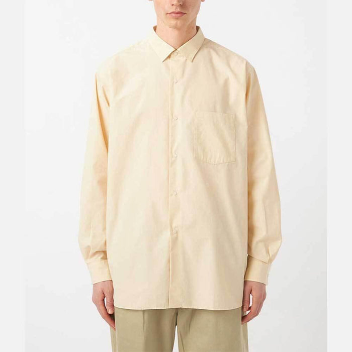 nanamica Regular Collar Long Sleeve Shirt SUGS400E LY