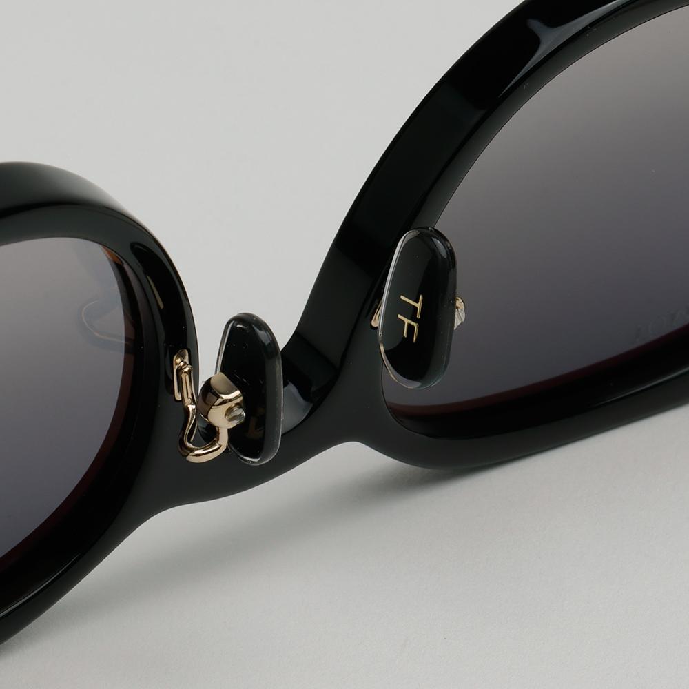 TOM FORD Black Acetate Asian Fit Sunglasses Gray Gradient Lens TF1149D 01B