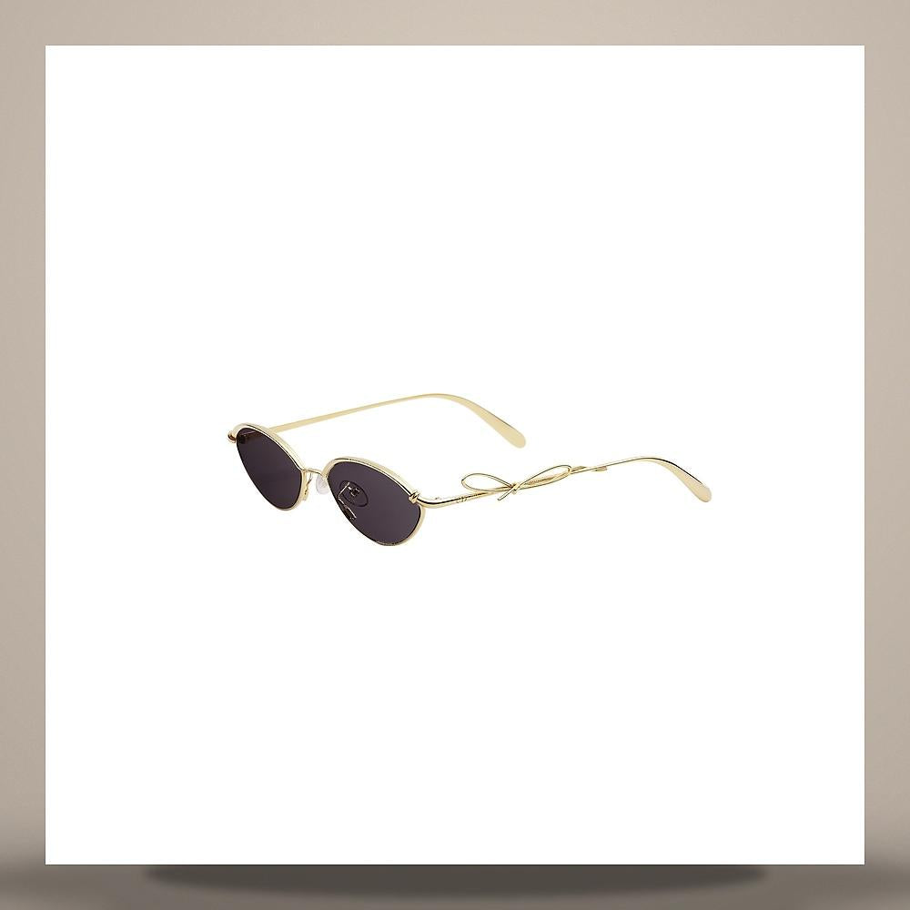 DIOR Gray Oval Sunglasses DBOWR1UXRB0A0