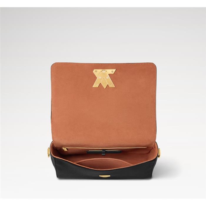 Louis Vuitton Soft Twist Leather Shoulder Bag Tote