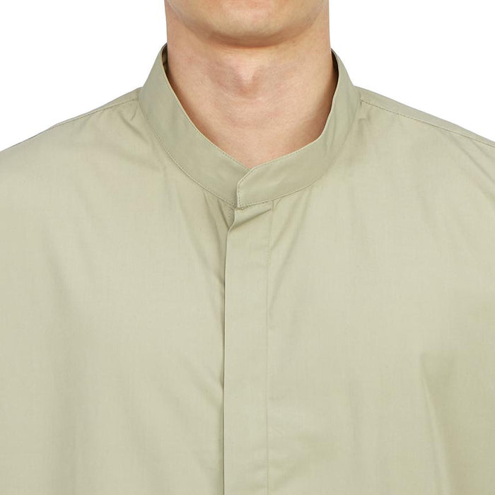 AMI Unisex Long Sleeve Shirt Green Cotton