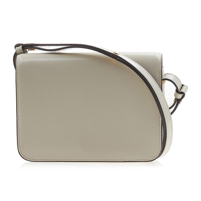 Tory Burch Robinson Shoulder Bag Yellow Leather Women’s