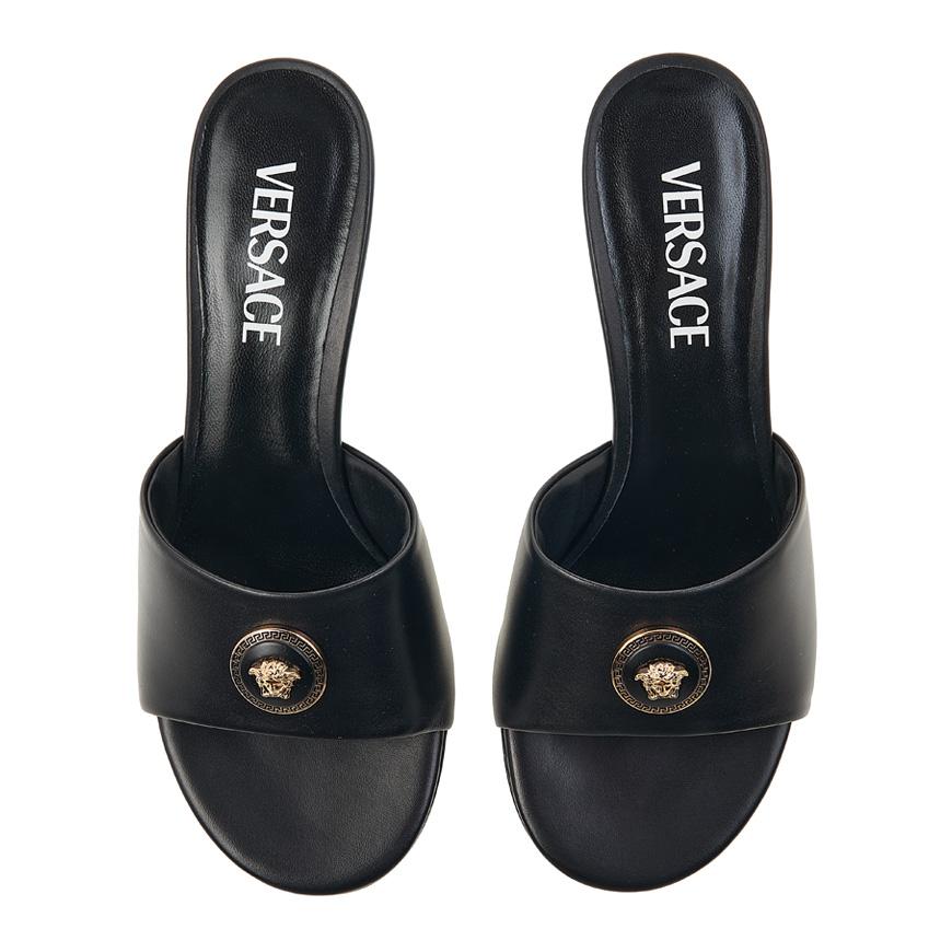 Versace Women’s Alia Heel Sandals 1018241 DVT2P 1B00V