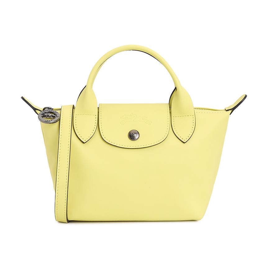 Longchamp Le Pliage Extra XS Women’s Leather Tote Bag Navy