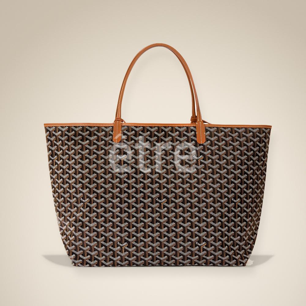 GOYARD Saint Louis GM Tote Brown Black Women’s Bag