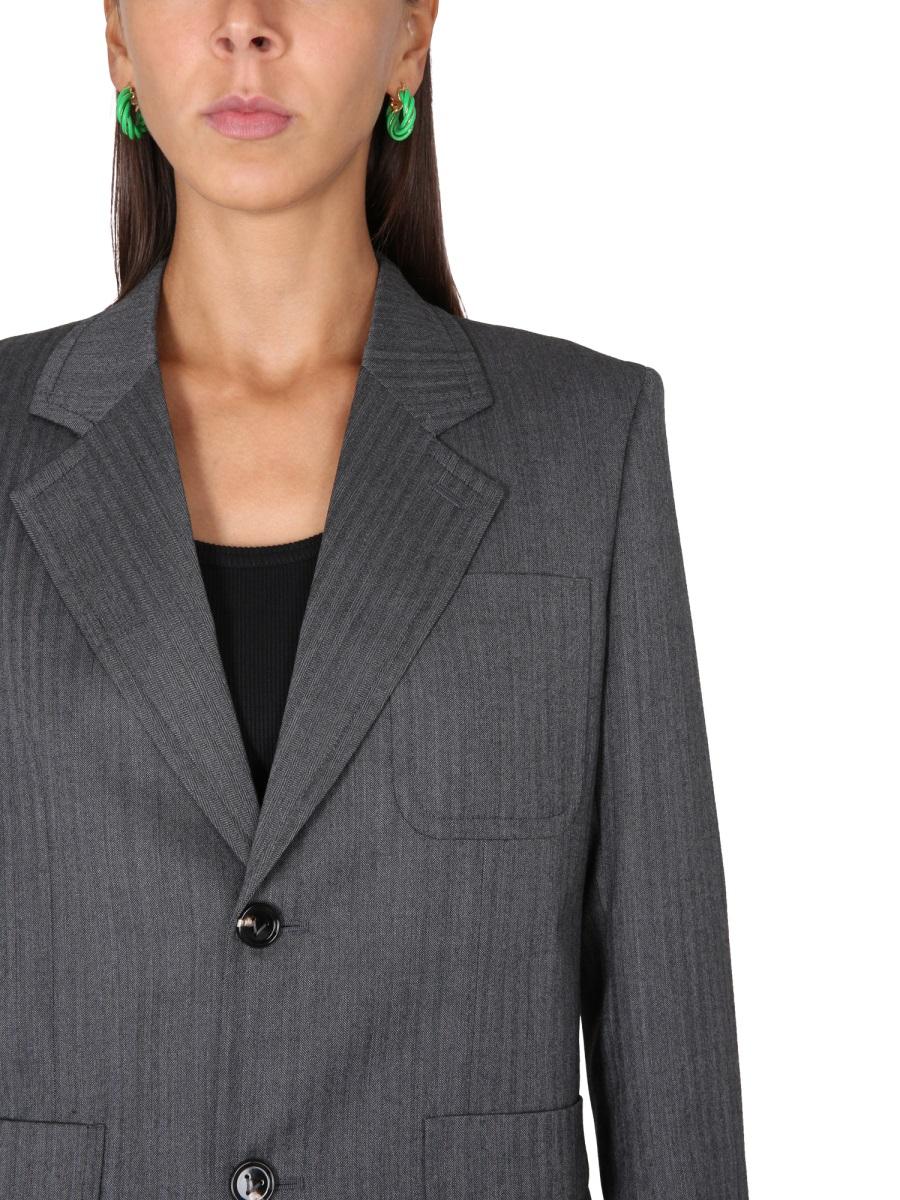Bottega Veneta Black Wool Blazer Jacket for Women