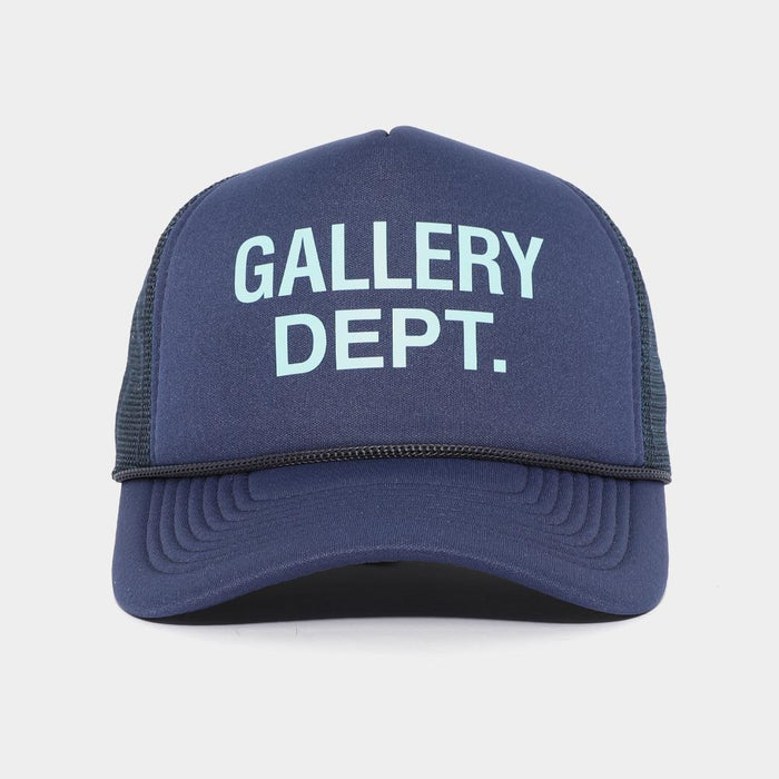 GALLERY DEPT. GD Logo Trucker Mesh Men’s Cap Navy TC 9100 DNAV