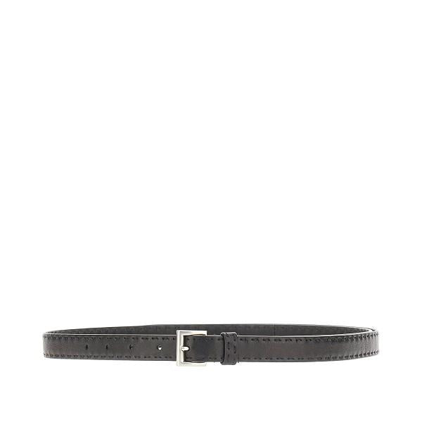 PRADA Black Leather Belt