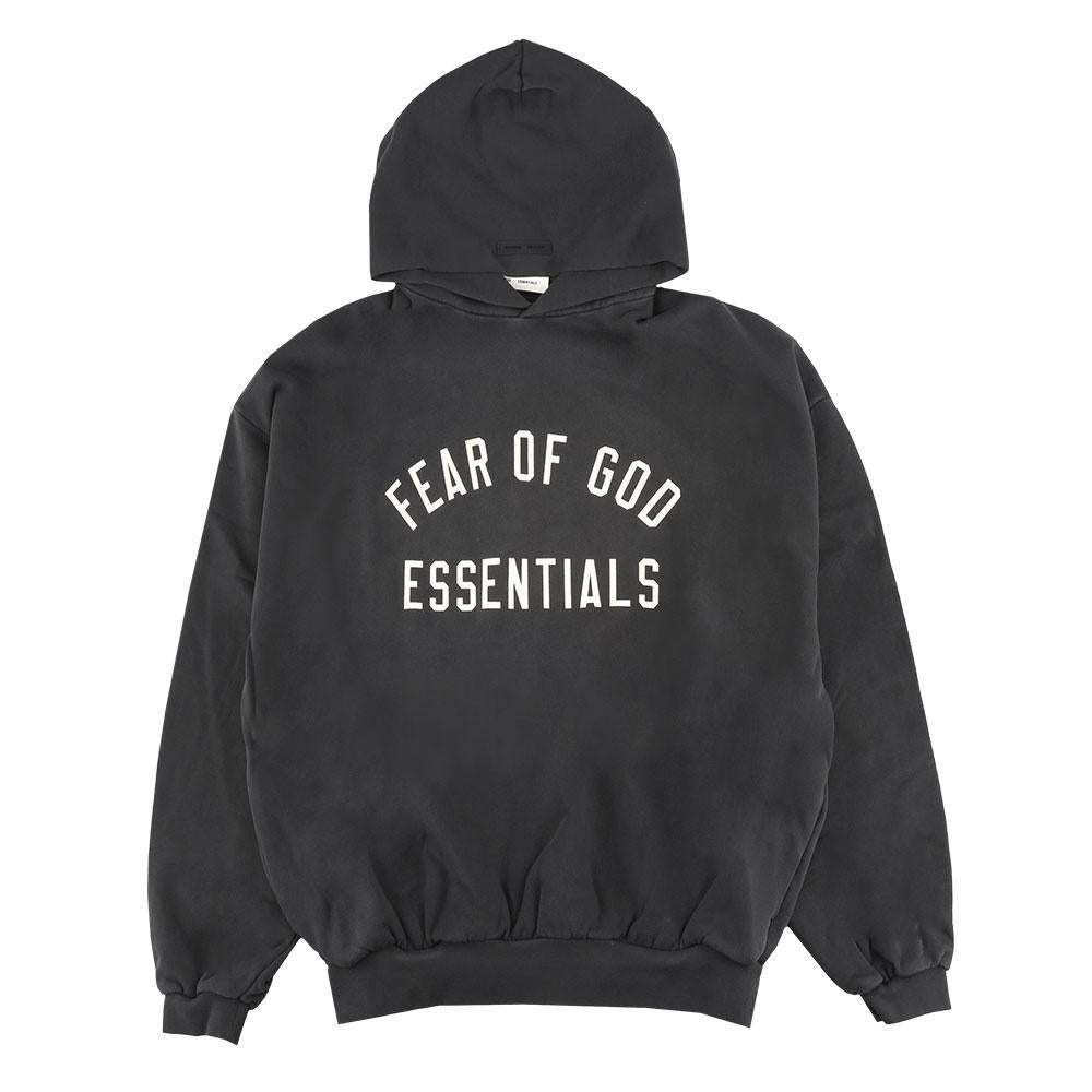 Fear of God Vintage Logo Hoodie Black 192 AS256571 F