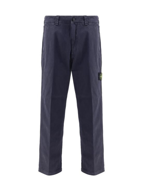 STONE ISLAND Old Effect Organic Panama Cotton Loose Fit Chino K2S15 S0184 V0126