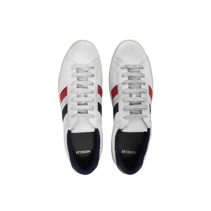 Moncler Vintage White RYEGRASS Low-Top Sneakers for Men