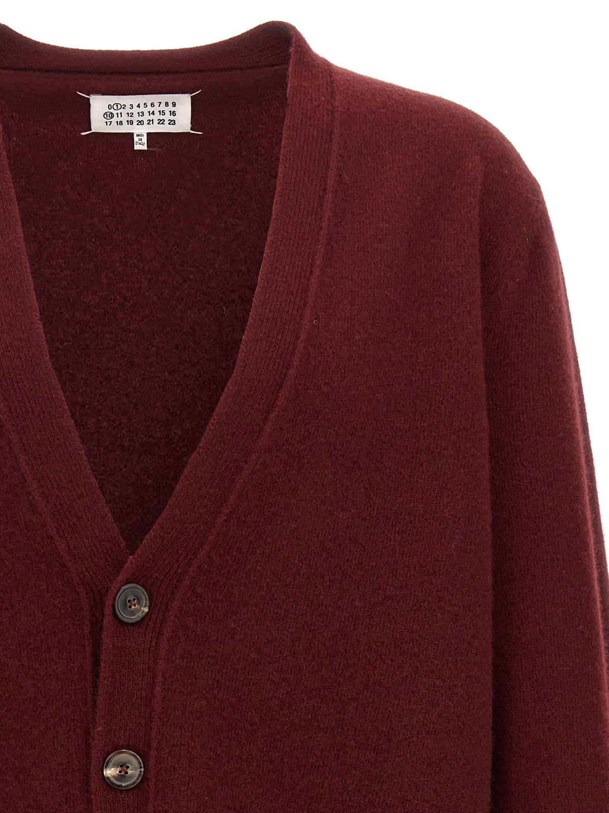 Maison Margiela Wool Knit Cardigan for Men