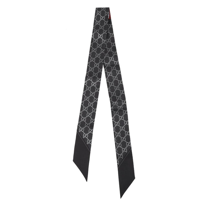GUCCI Printed Silk Ribbon Scarf 812250 3G001 1060