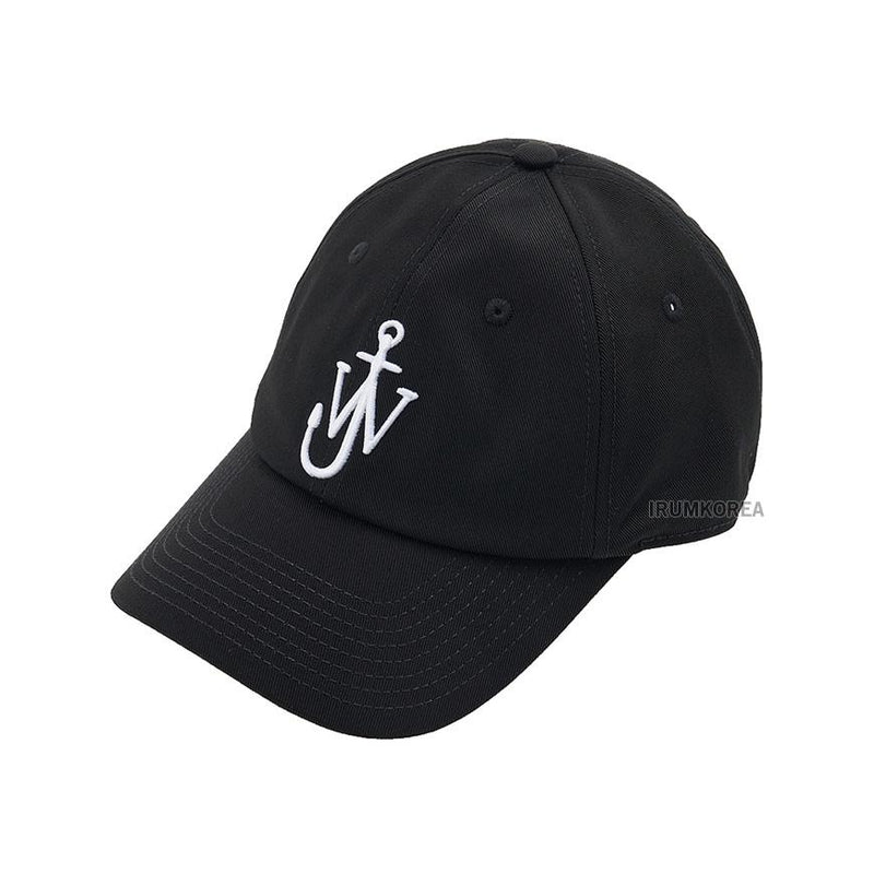 JW ANDERSON Unisex Cotton Baseball Cap Black