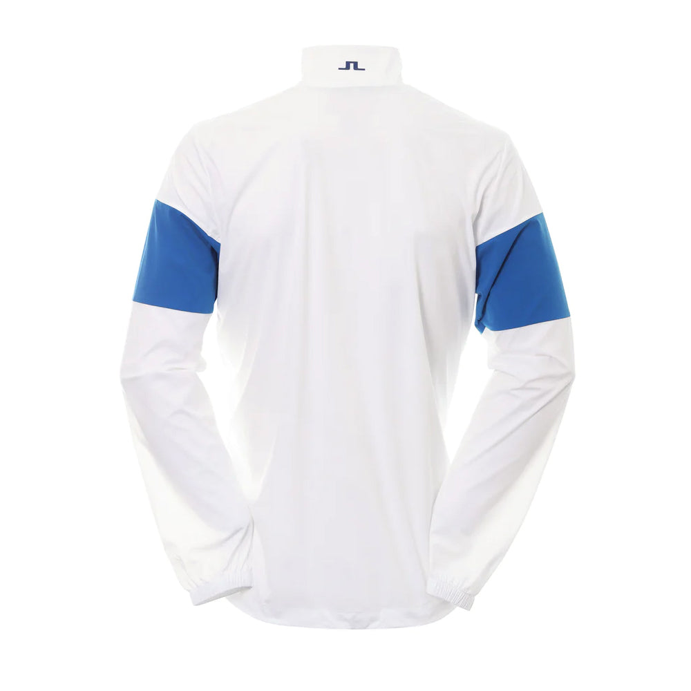 J LINDEBERG White Lightweight Zip Jacket Men’s Jacket