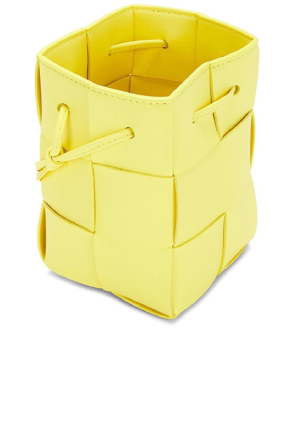 Bottega Veneta Mini Cassette Crossbody Bucket Bag