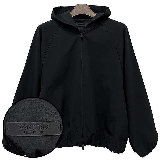 Fear of God Essentials Bonded Nylon Hooded Jacket for Men 202BT244880F