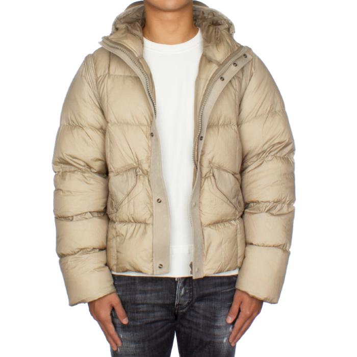 Ten C Hurricane Combo Hooded Down Puffer Jacket