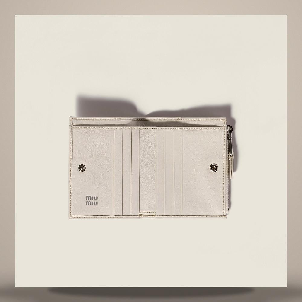 Miu Miu Small Leather Card Holder Wallet 5ML050 AEFX F0CHZ