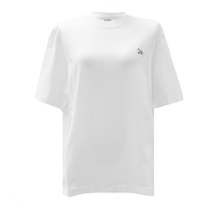 Maison Kitsune Baby Fox Patch Comfort Short Sleeve T-Shirt OW00130KJ0008