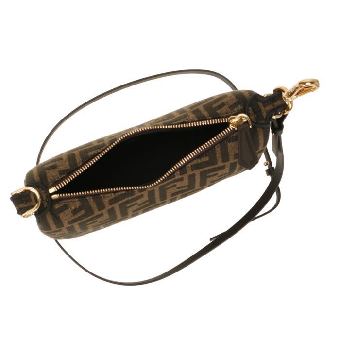 FENDI Fendigraphy Mini Leather Shoulder Bag