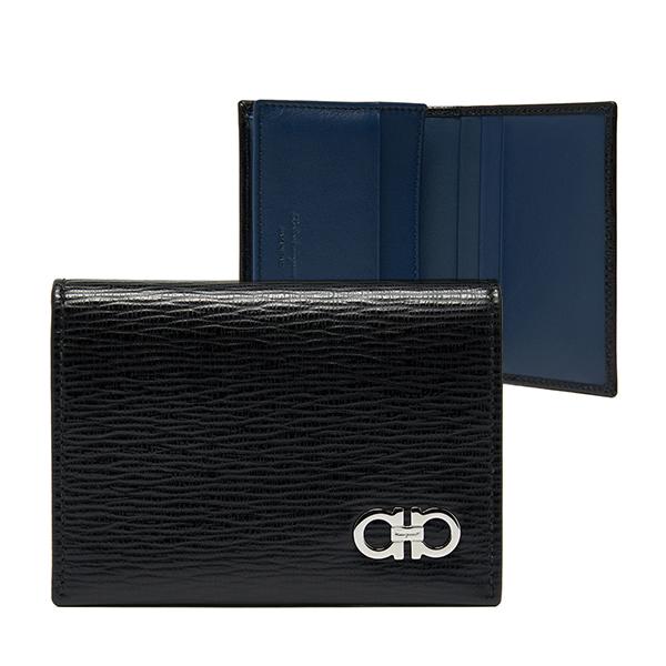 Ferragamo Unisex Leather Card Holder Wallet 66 A062 0685949