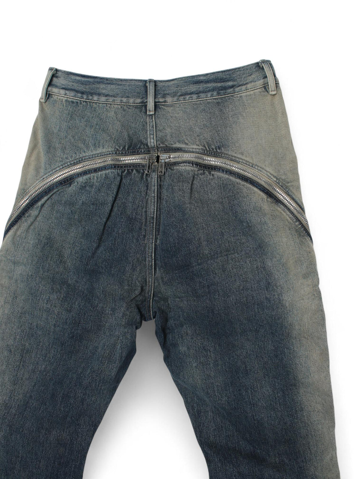 Rick Owens DRKSHDW Bolan Banana Mineral Pearl Degrade Denim DU01C6363 DMPDE 38D