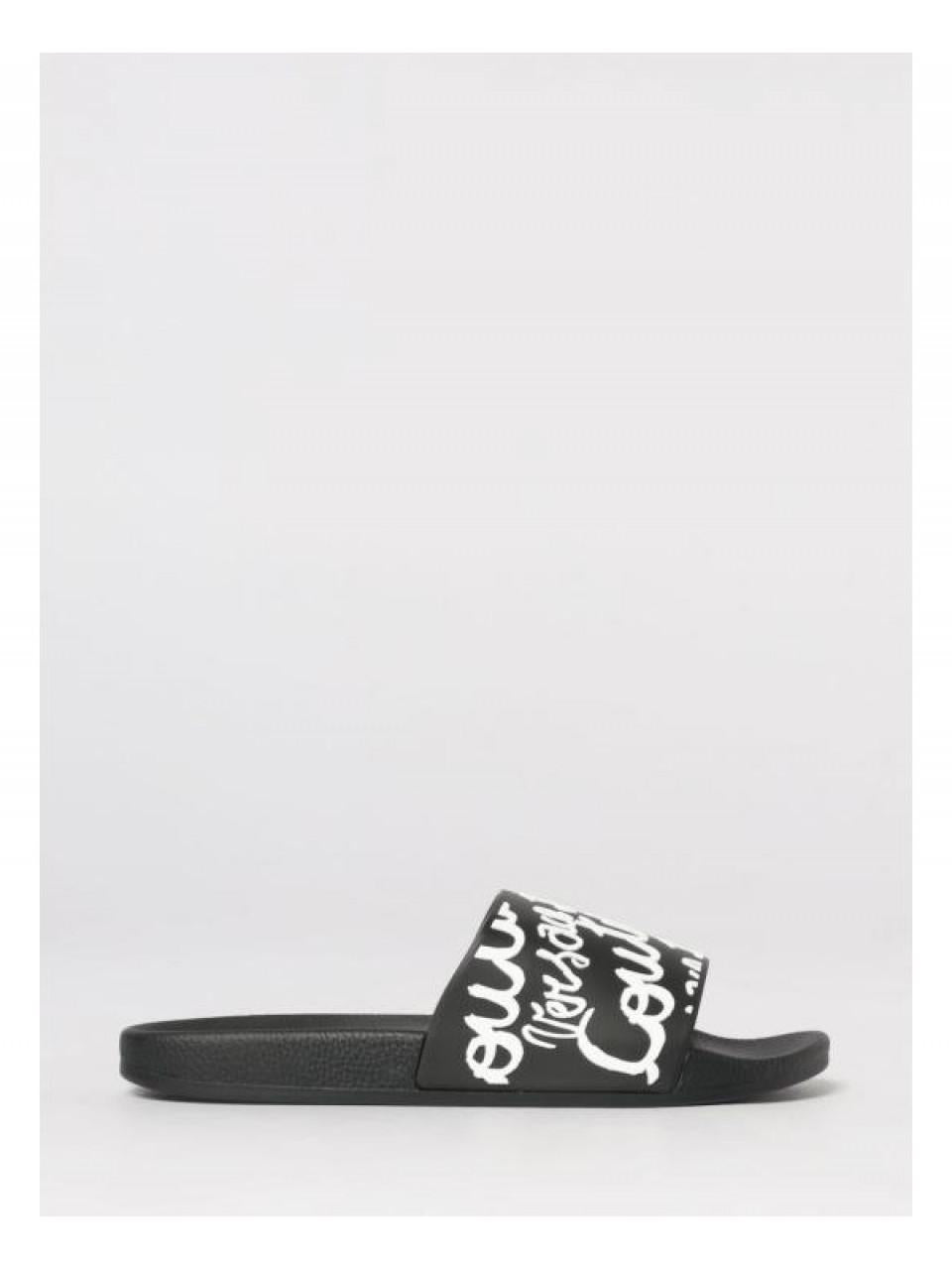 Versace Rubber Slide Sandals 80VA3SQ1 71352 899