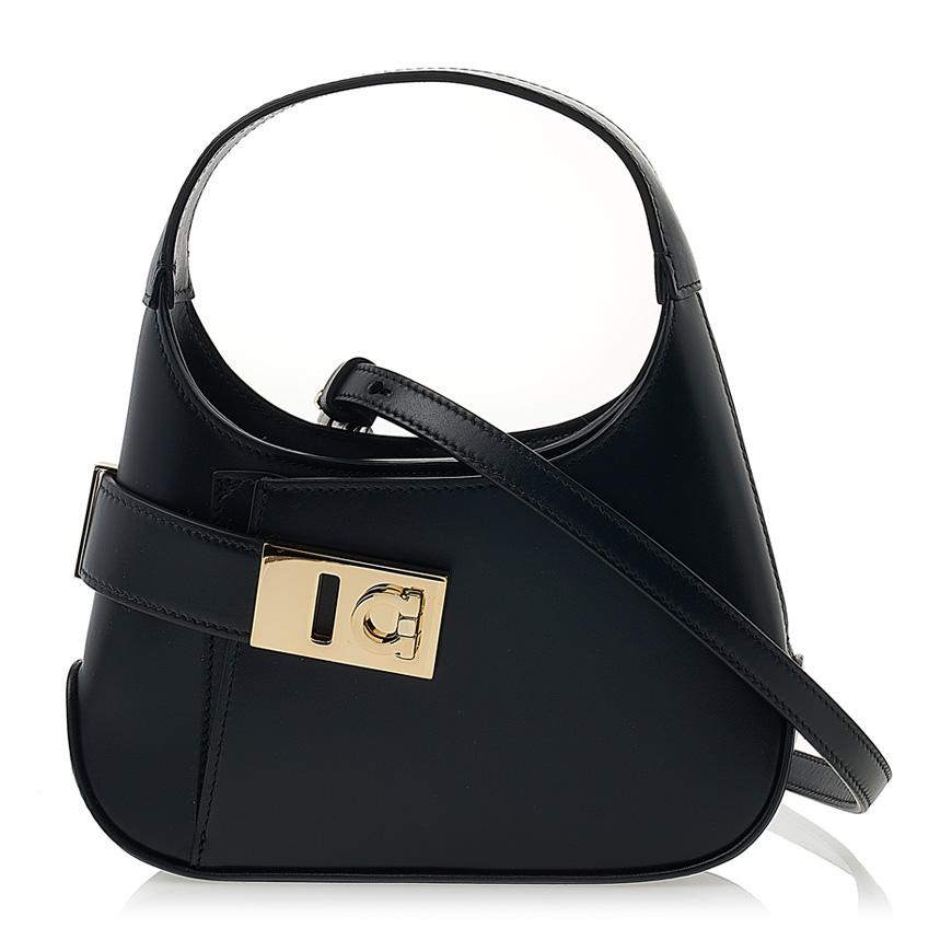 Ferragamo Women’s Leather Crossbody Bag 21 5943 NERO 0769137 2