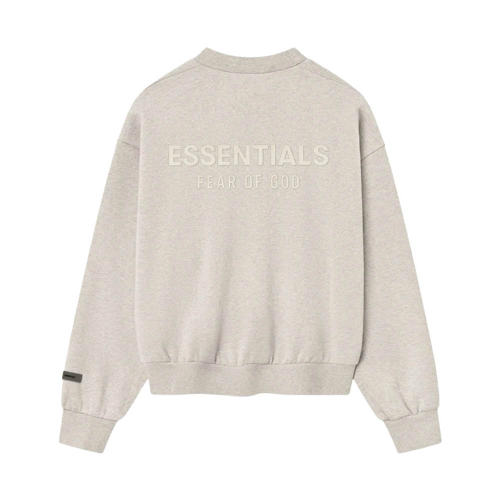 Fear of God Essentials Classic Fit Fleece Logo Sweatshirt 192SP252042F