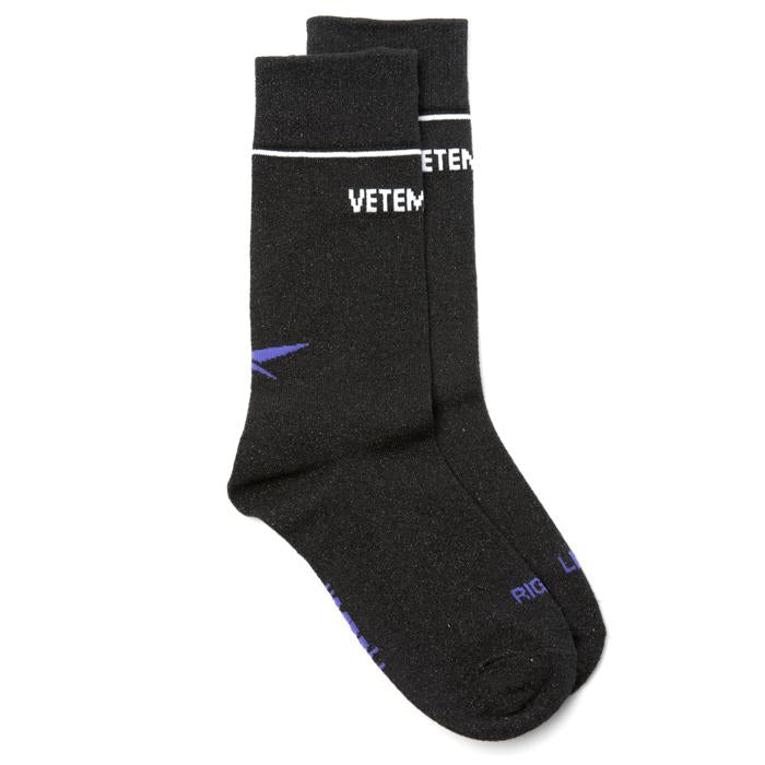 Vetements x Reebok Women’s Logo Print Pearl Socks