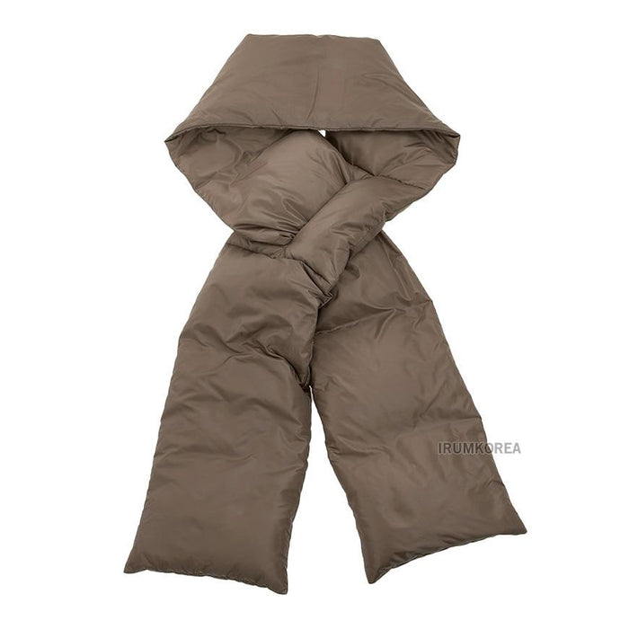 Max Mara SEIPET Padded Scarf for Women Brown