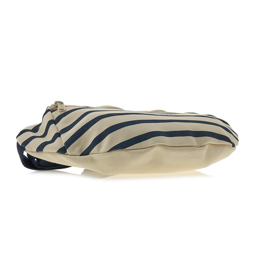 Saint James Ecru/Navy Unisex Body Belt Bag Crossbody