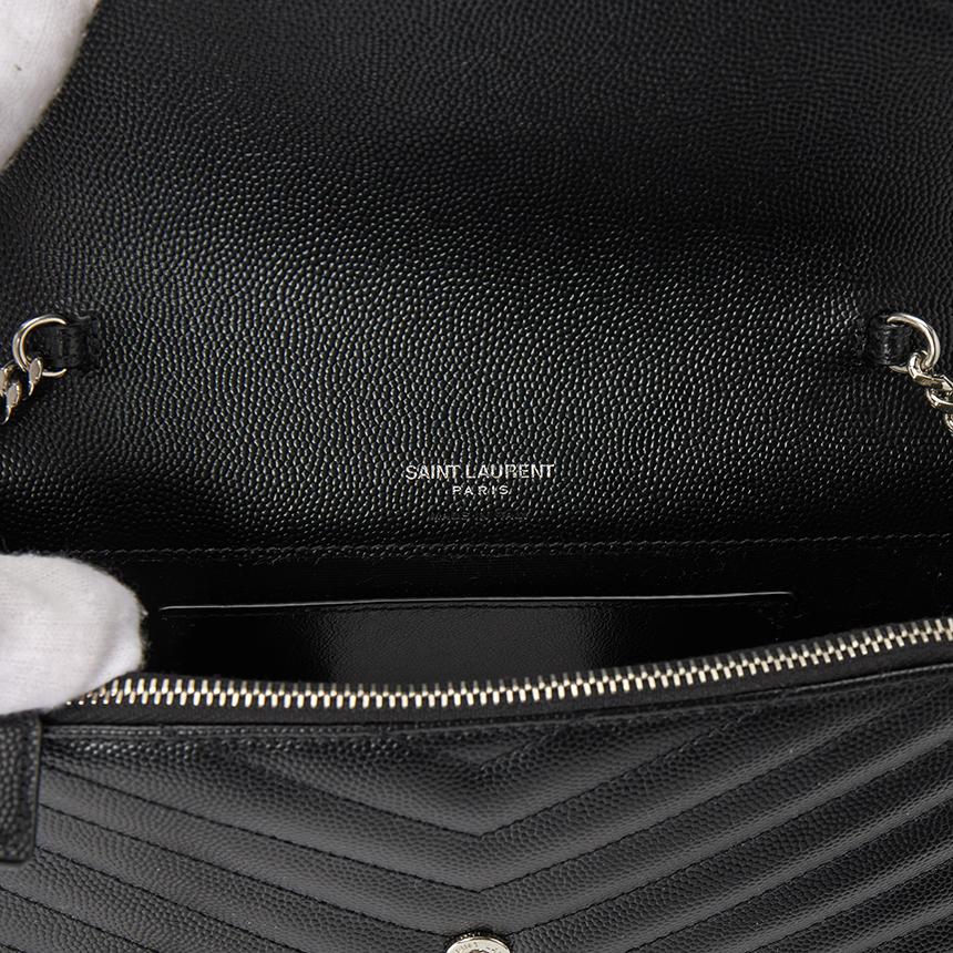 Saint Laurent Cassandra Women Chain Crossbody Bag 857605 BOW02 1000