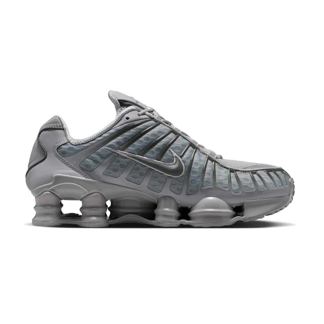 Nike Shox TL Wolf Gray Iron Gray Low Top Sneakers AV3595 015