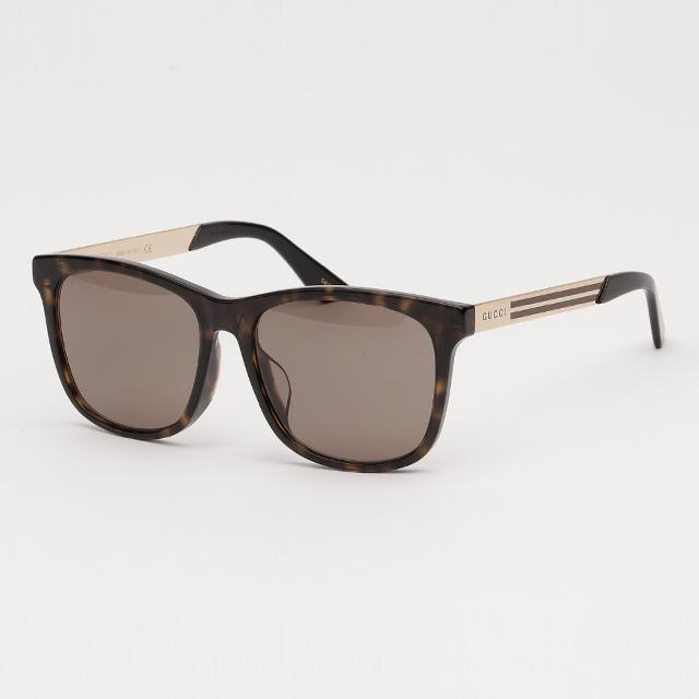 GUCCI Brown Asian Fit Sunglasses