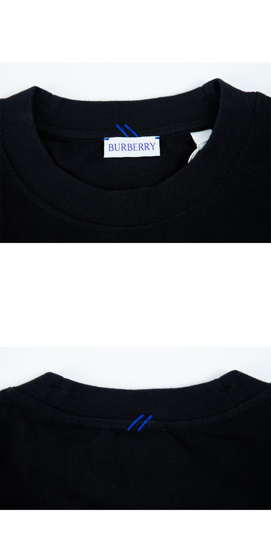 BURBERRY EKD Patch Cotton Short Sleeve T-Shirt